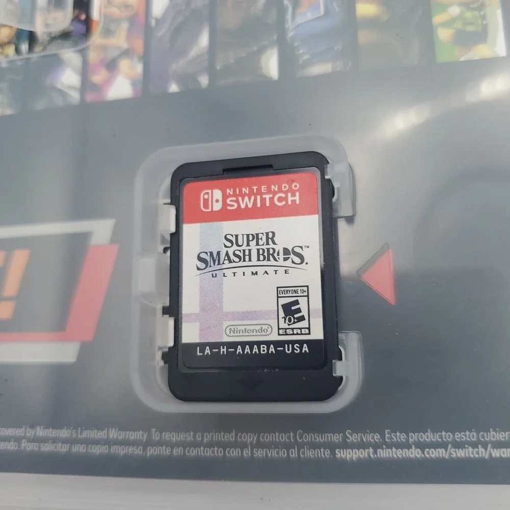 Super Smash Bros. Ultimate (Nintendo Switch Game) No Manual WORKING